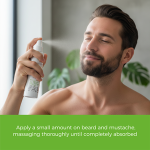 RELAXPERIENCE Hydrating Short Beard <b>Toner</b> 100ml Castor Oil Menthol Peppermint <b>Ginger</b> Boswellia Extract - Product Image 2