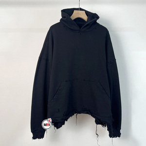 Personnalisé 100% Coton Polaire Tissu À La Mode Col À Capuche Plaine Respirant Léger Pull À La Mode Unique Personnalisé À Capuche - Product Image 6