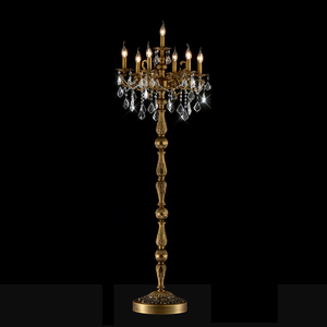 Đèn sàn pha lê cổ điển 7 bóng, đèn đứng trang trí pha lê kiểu đèn cầy, đèn đứng trung tâm MD3134 - Product Image 1