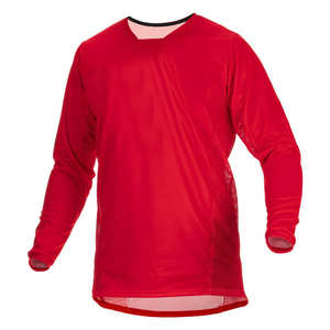 Bajo MOQ Sublimación personalizada Street Men Jersey Personalizado en blanco Motocross Jersey Ajuste relajado y cómodo para Rider - Product Image 3