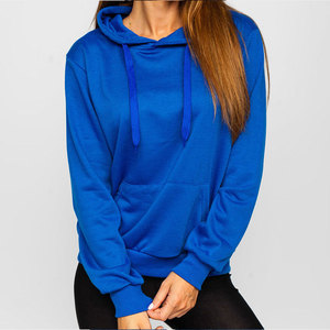 Sudadera con capucha para mujer, personalizada, de algodón, estilo informal, para pedidos al por mayor - Product Image 3