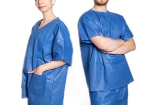 OEM Custom Medical <b>Scrubs</b> Uniform Sets <b>Nurse</b> Uniforms Customized Unisex <b>Nurse</b> <b>Scrub</b> Medical Uniform Set - Product Image 2