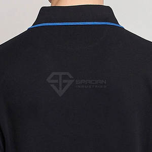 Camiseta Polo de Talla Grande con Bordado Hecha en Pakistán, Camiseta Polo de Manga Corta con Bordado de Venta Caliente - Product Image 6