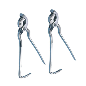 Serra Modified Emasculation Clamp 14 Inch with Ratchet 2-Piece Set for Animal Castration Veterinary Instruments - Product Image 6