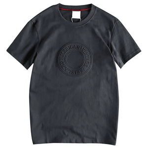 Oversized 100% Cotton Custom High Quality Worsted <b>Fabric</b> 340g Breathable Quick Dry Comfortable T-Shirt for Men - Product Image 6