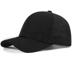 Gorra de camionero de rendimiento láser Unisex, malla transpirable, ajuste ajustable en la espalda, diseño ligero, ropa elegante para exteriores, tendencia - Product Image 1