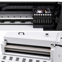 Imprimante DTF 1,2 m avec 5 têtes I3200, secoueur de poudre automatique, machine d'impression de t-shirts haute vitesse