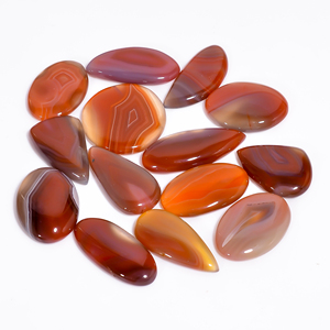 Classique Une Qualité 100% Naturel Botswana Agate Cabochon Mix Poli Ovale Coupe 320 Ct Lâche Lot pour la Fabrication de Bijoux Tailles 27X19 - Product Image 1