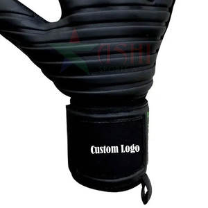 Guantes de Portero de Fútbol Ajustables, Duraderos, de Cuero, Resistentes al Viento, con Agarre Profesional, Transpirables, para Todo Clima - Product Image 6