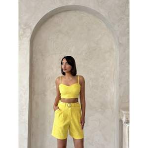 Ensemble de shorts en jean à paillettes pour femmes, vente en gros, design unique - Product Image 3