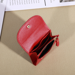 Petit portefeuille en cuir avec porte-monnaie - Product Image 5