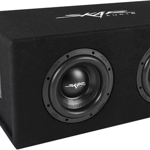 ตู้ลำโพงซับวูฟเฟอร์แบบคู่ 8 นิ้ว 1400 วัตต์ ยี่ห้อ Skar Audio รุ่นใหม่ - Product Image 1