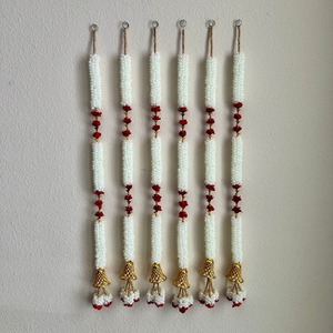 Nuevo diseño Mogra Garalnds con guirnaldas de campana, telón de fondo de escenario de tendencia boda del sur de la India telón de fondo decoración de boda Islámica - Product Image 2