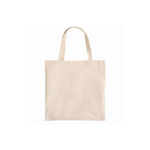 Promoción 2025, bolsa de mano de algodón blanco liso respetuosa con el medio ambiente, bolsa de compras reutilizable ~ bolsas de algodón desechables blancas lisas - Product Image 2