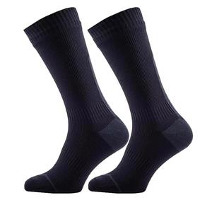 <b>Men's</b> New High Cotton Knitted Print Soccer Football Grip <b>Socks</b> Anti-Slip Casual Design <b>Black</b> for Autumn Regular Sports Support - Product Image 1