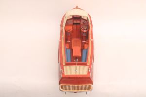 Rapsody Yachts 29 <b>Model</b> <b>Wooden</b> Speed Ship Nautical Style Painted Technique <b>Model</b> Ship - Product Image 4