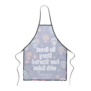 Tablier sans manches en polyester léger personnalisé de 160 g/m², taille ajustable, logo personnalisé, impression couleur intégrale - Product Image 2
