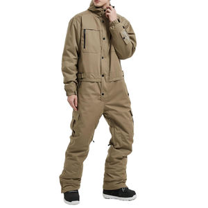 Traje de Esquí Unisex Premium - Diseño Elegante, Transpirable e Impermeable con Cierre de Cremallera, Calidez Duradera para Deportes de Invierno, Se Aceptan Pedidos al por Mayor - Product Image 1