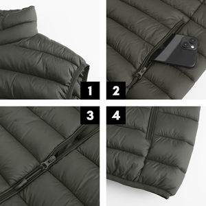 เสื้อกั๊กปักเป้าใหม่สำหรับผู้ชาย2024ฤดูหนาวผ้าทอขนาดพลัสไซส์ออกแบบโลโก้ได้ตามต้องการ - Product Image 6