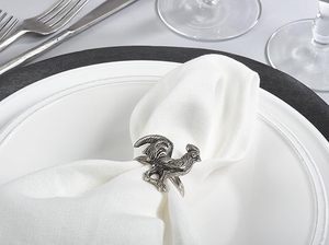 Servilleteros de latón con diseño de gallo, hechos a mano con precio servilleteros elegantes, venta al por mayor de fábrica - Product Image 6
