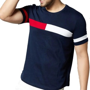 Camisetas de Hombre de Alta Calidad para Uso Casual, Ligeras, de Color Sólido, en Venta, con Logotipo Personalizado a Precio Económico - Product Image 1