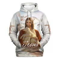Sudaderas con Capucha Cristianas de Invierno con el Mejor Diseño de la Historia, Logotipo Personalizado, Impresión Digital, Color Sólido, Bordado 3D Transpirable de Alta Calidad