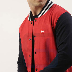 New Design High Quality Letterman <b>Jackets</b> Custom Casual Wear <b>Men</b> <b>Long</b> Sleeve Lettermen <b>Jacket</b> - Product Image 5