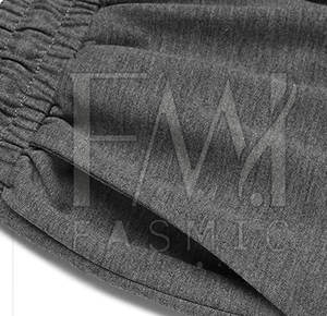 <b>Men's</b> Summer Two-Piece Set Cotton Hoodie <b>Shorts</b> with Custom Patches Knitted <b>Short</b> Sleeve Two Side Pockets - Product Image 4