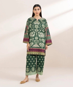 Camisa de Cambray Estampada, Ropa Tradicional India y Pakistaní Personalizada y Cómoda para Festivales, Kameez para Mujer - Product Image 6