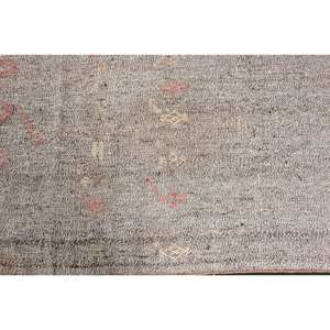 Décor Chic Moderne Tapis Turc Vintage Large Zone Rouge Gris Patchwork Design 240X440cm Laine 10mm Épaisseur Latex pour Couloir - Product Image 5