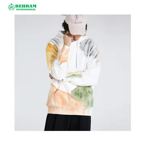 Sweat-shirts à capuche unisexes de qualité supérieure 100 % coton, en molleton/éponge française, coupe classique, séchage rapide, respirants, manches longues, tendance - Product Image 4