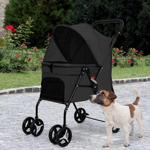 Carrito para mascotas mediano, cochecito moderno de precio estándar de fábrica de Vietnam, Transportín para mascotas, de tamaño mediano, de la fábrica de 2000 - Product Image 5