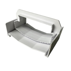 Sistema di coltivazione idroponica NFT con canale in PVC <span class=keywords><strong>per</strong></span> la coltivazione idroponica di ortaggi, lattuga, erbe aromatiche in serra senza suolo - Product Image 3