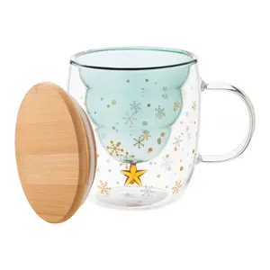 Vaisselle en verre personnalisée Honkapuu pour Noël, tasse de Noël personnalisable, merchandising - Product Image 5