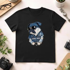 T-shirt Unisex 100% Cotone 210GSM Vestibilità Casual Oversize Stampa DTG Logo Frontale Abbigliamento Compresso - Product Image 1