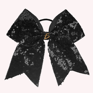 Fiocco elastico per capelli in verde, bianco, rosso e nero con finitura lucida, accessori per lo styling - Product Image 4