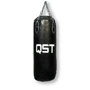 プロのボクシングパンチングバッグ卸売最高品質MMAムエタイトレーニングパンチングヘビーバッグ手作りボクシング機器