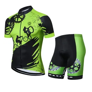 Uniformes de Ciclismo de poliéster sublimado para equipos deportivos juveniles, conjuntos de uniformes impresos de diseño personalizado