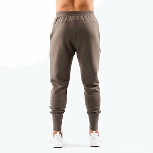 Custom Men Embroidered Streetwear 3d Puff Print French Terry <b>Stacked</b> Sweat Pants High Street Fleece Flare Sweatpants - Product Image 3