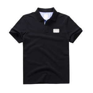 เสื้อโปโลสำหรับผู้ชายเสื้อคอตตอนผสมแขนสั้นระบายอากาศได้ดีป้องกันการหดตัวผลิตจากโรงงานในเวียดนาม - Product Image 3