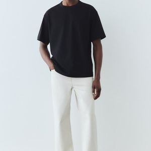 Concevez votre propre hommes O-cou en prix de gros haute qualité séchage rapide poids léger hommes surdimensionnés t-shirts - Product Image 3