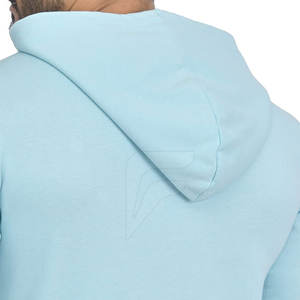 Vente chaude hommes basique Gym Hoodies meilleur vendeur haut tendance pour la saison d'automne Polyester/coton matériel solide motif à capuche - Product Image 6