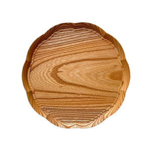 Bandeja de Servicio de Madera Hecha a Mano con Bordes Lisos, Acabado Natural, Bandeja Multiusos para Hotel, Restaurante, Hogar y Exportación - Product Image 2