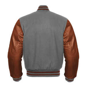 Chaqueta universitaria de algodón para hombre estilo clásico de algodón cálido OEM ODM directo de fábrica personalizado de moda cómoda ropa de abrigo deportiva - Product Image 6