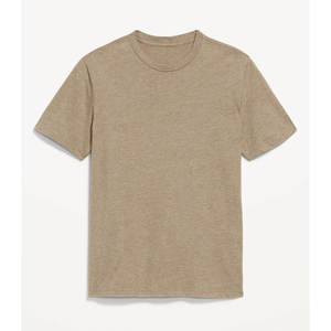 Camisetas de cuello redondo en blanco de gran tamaño con logotipo personalizado de algodón 100% para hombre, camisetas de calle con bordado de chenilla para hombre - Product Image 1