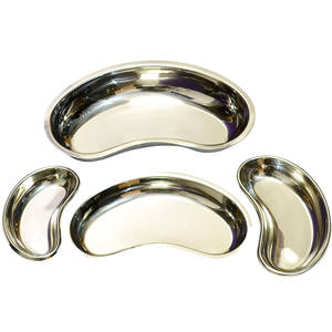 NEW ARRIVAL KIDNEY <strong>TRAYS</strong> STAINLESS STEEL RUST FREE USED in <strong>HOSPITAL</strong> for PLACING INSTRUMENTS HOLLOW WARE KIDNEY DISH. - Product Image 2