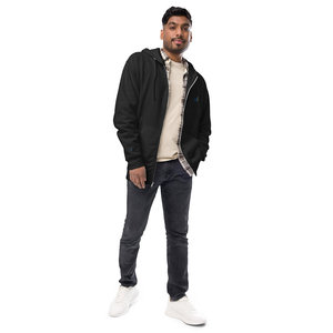 Felpa Unisex Anti-rughe Anti-strizzacervelli in pile con cappuccio fodera in raso ricamata Patchwork solido con lavaggio in acido stampato sullo schermo - Product Image 1