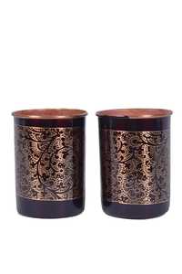 Elegant Pure Copper <b>Bottle</b> <b>with</b> Ayurvedic Benefits for Daily Water Intake and Body Detoxification - Product Image 4