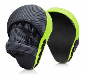 แผ่นหนังแบบแบนโลโก้ได้ตามต้องการแผ่นเป้าซ้อมคิกบ็อกซิ่งสำหรับต่อยมวยไทย MMA - Product Image 3