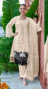 Nouveau designer en soie organza premium - Product Image 5